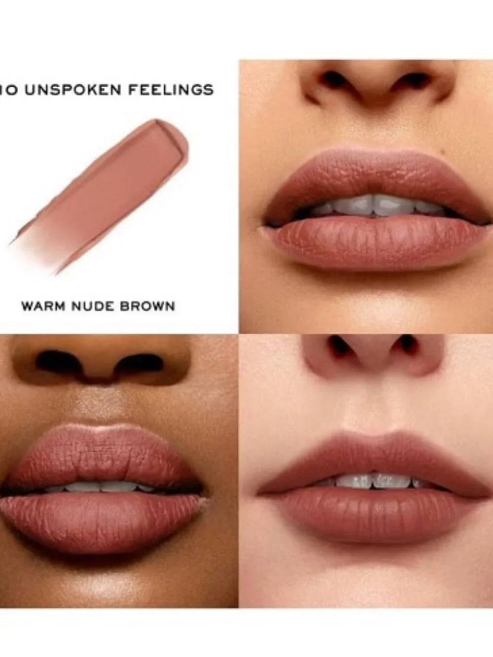 NEW Lancome L'Absolu Rouge Color Design Lipstick Unspoken Feelings Intimatte 210